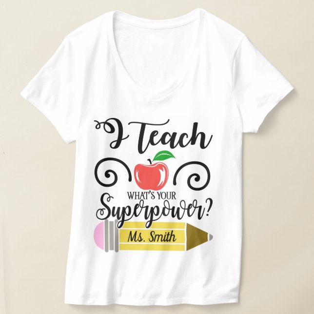 Camiseta Superpotência de Professores (Postura )