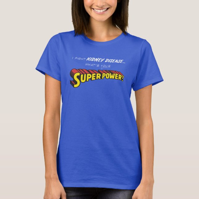 Camiseta Superpotência do rim (Frente)