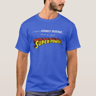 Camiseta Superpotência do rim