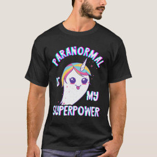 Camiseta Superpotência Paranormal Fantasma Caça ao Fantasma
