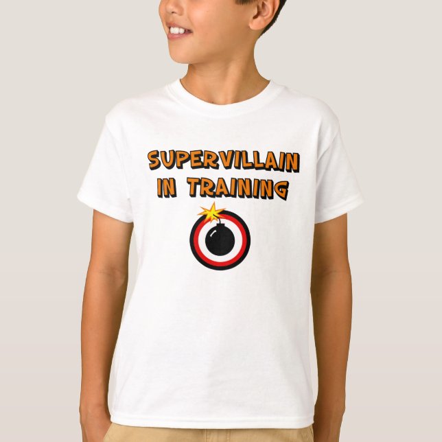 Camiseta Supervillian em Formação (Frente)