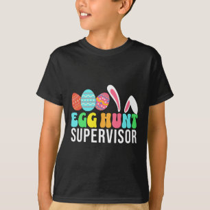 Camiseta Supervisor da Caça aos Ovos Supervisor da Caça aos