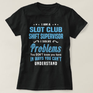 Camiseta Supervisor de Desvio de Clube de Slot