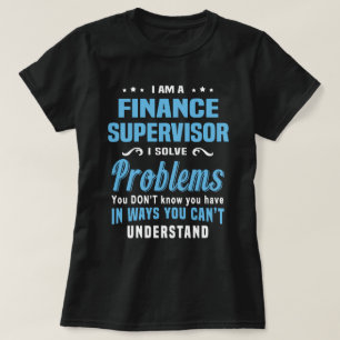 Camiseta Supervisor de Finanças