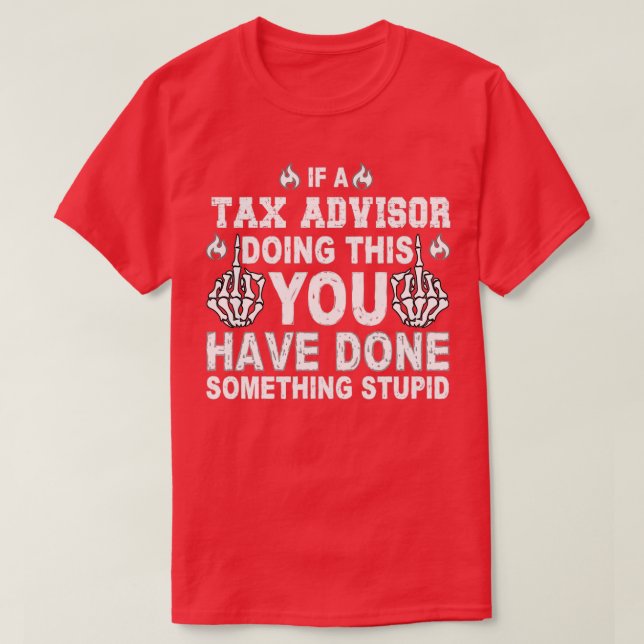 Camiseta Supervisor de Imposto 12 (Frente do Design)