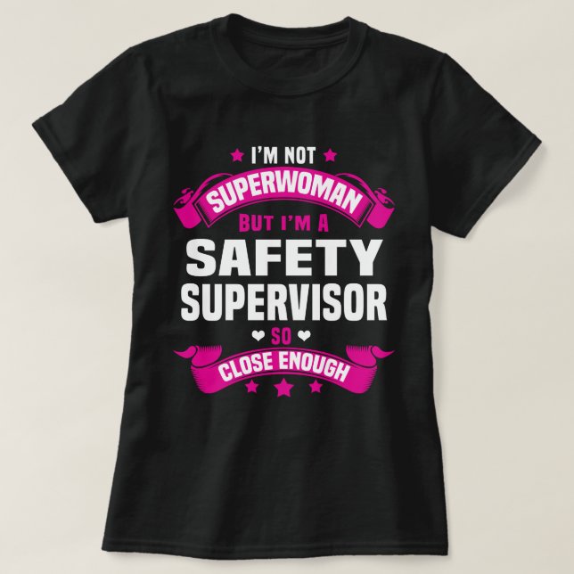 Camiseta Supervisor de Segurança (Frente do Design)
