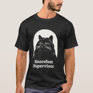 Camiseta Supervisor do Festival de Ronco de Gato Palestra F