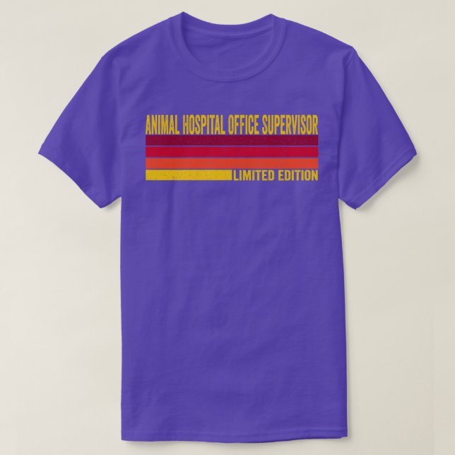 Camiseta Supervisor do Hospital Animal (Frente do Design)