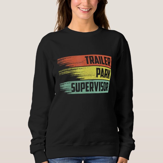 Camiseta Supervisor do Parque Retro Trailer (Frente)