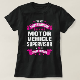 Camiseta Supervisor do veículo a motor