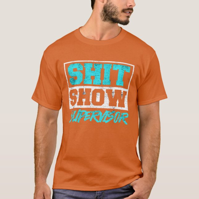 Camiseta Supervisor Mãe Dia de as mães Bossy Mães (Frente)