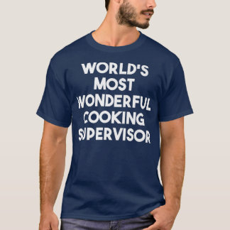 Camiseta SupervisorT-Shirt mais maravilhoso do mundo