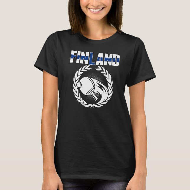 Camiseta Supo da equipe de pinos finlandeses Mesa (Frente)