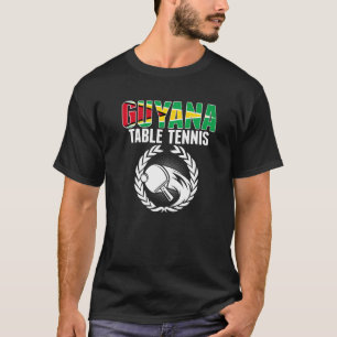 Camiseta Supo do grupo Ping Pong da Guiana Mesa da Guiana