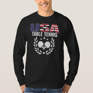 Camiseta Supo do grupo Tênis de Mesa da de Sinalizador dos