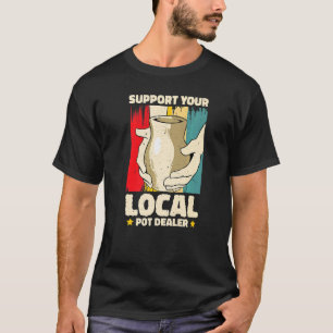 Camiseta Suporta O Artista De Potência Do Revendedor De Pot
