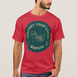 Camiseta Suportar a Barista Local 2