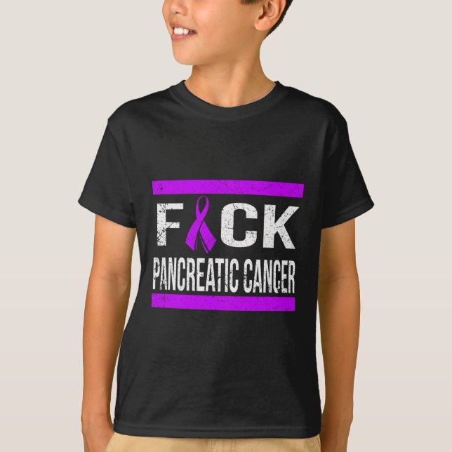 CAMISETA SUPORTAR A CONSCIENCIALIZAÇÃO DO CÂNCER DE PÂNCREA (Frente)