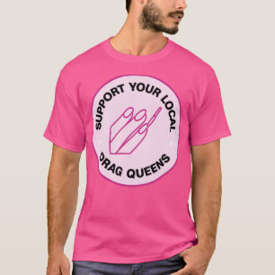 Camiseta Suportar as Filas de Arrasto Locais