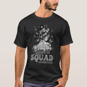 Camiseta Suportar Barra de Fita de Borboleta Zebra de Borbo