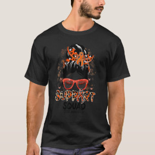Camiseta Suportar Borboleta de Arma Mensal Laranja Fita CO