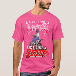 Camiseta Suportar Design de motociclo para um Pintinho Bike