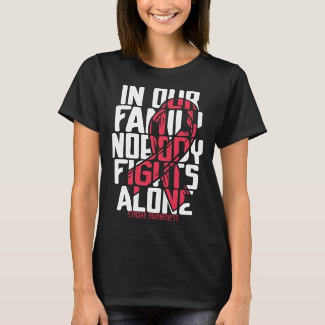 Camiseta Suportar Doença de Acidente Causado por Acidente F (Frente)