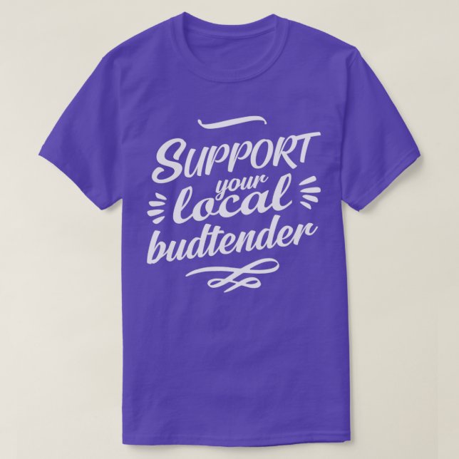 Camiseta Suportar o barbeiro local 10 (Frente do Design)