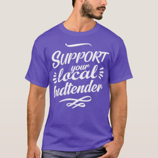 Camiseta Suportar o barbeiro local 10