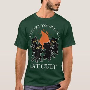 Camiseta Suportar O Seu Cliente Gato Local Ocultar O Danc D