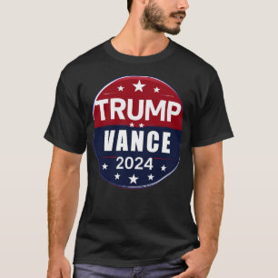 Camiseta Suportar o Vance 2024 com esta Campanha Negrito