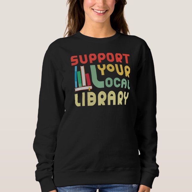 Camiseta Suportar o worm Biblioteca Local (Frente)