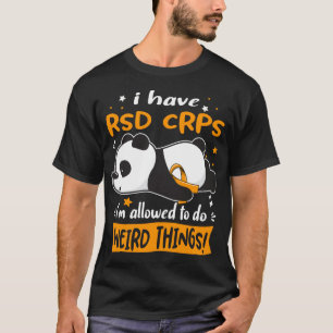 Camiseta Suportar presentes de consciência RSD CRPS