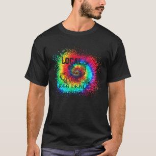 Camiseta Suportar Seu Galinha Cortante Do Revendedor De Ovo