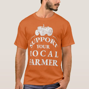 Camiseta Suportar Seu Vintage Local Farmer Vintage Traje