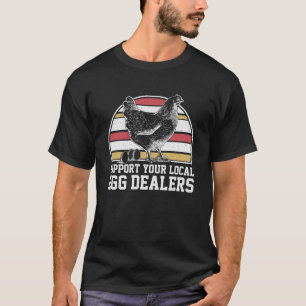 Camiseta Suportar Seus Ovos Locais Ovos Ovo 1