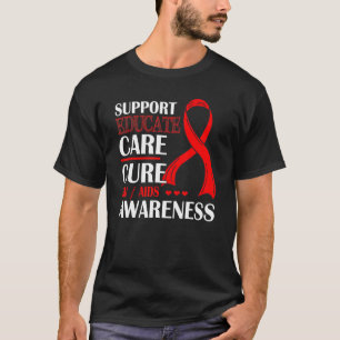 Camiseta Suporte a assistência educativa Curva o Fita Verme