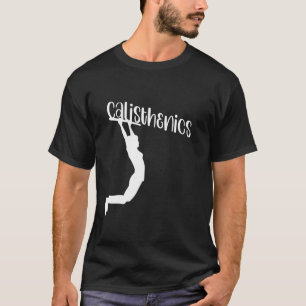 Camiseta Suporte a Bar de Extração de Workout Calisthenics