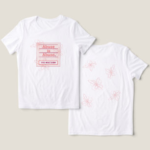 Camiseta Suporte à capacitação para cicatrização de abusos 