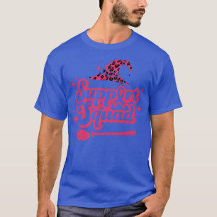 Camiseta Suporte à Consciência do Cancer de Mama em Esquadr
