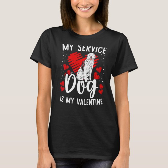 Camiseta Suporte a Dog Training Patch de Suporte Emocional  (Frente)