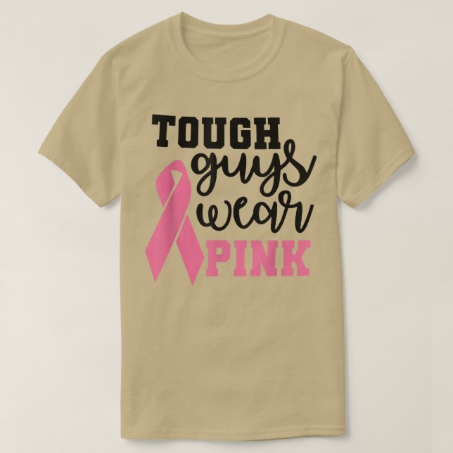 Camiseta Suporte à família rosa Veste Caras duros Cancer (Frente do Design)