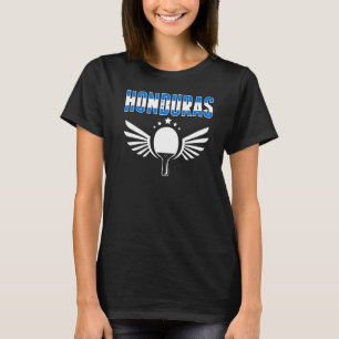 Camiseta Suporte à Mesa de Tênis Hondurenha de Honduras Pin