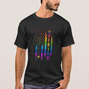 Camiseta Suporte a orgulho gay mês Lgbtq Rainbow EUA