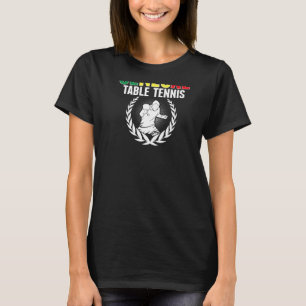 Camiseta Suporte a pinos de Mesa senegalês