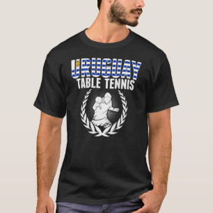 Camiseta Suporte a Pong do Uruguai Mesa Tênis Uruguai