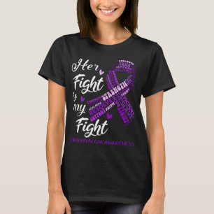 Camiseta Suporte a Presentes de Guerreiros Fibromialgia
