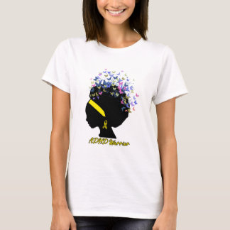 Camiseta Suporte a presentes do guerreiro ADHD