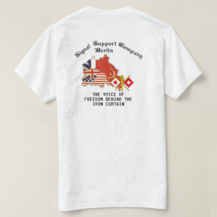Camiseta Suporte a Sinal de Brigada de Berlim