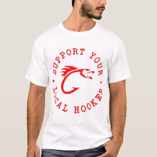 Camiseta Suporte a sua prostituta local ©COMO NÓS NO FACEBO